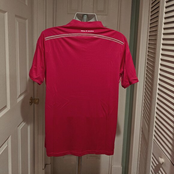 Real Madrid 2014/15 Away Jersey Pink Adidas Men's Size L Soccer Shirt La Liga - Picture 11 of 13